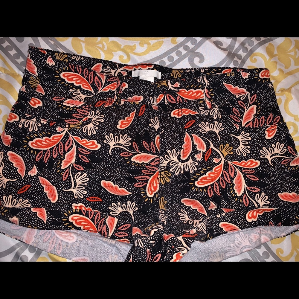 Paisley Printed Shorts